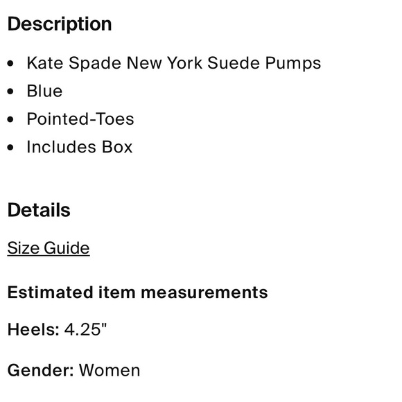 Kate Spade of New York suede pumps - Picture 6 of 6